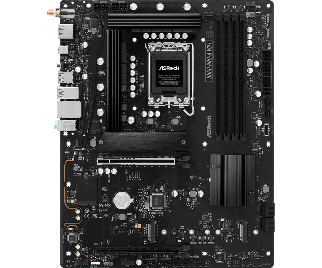 ASRock B860 PRO-A WIFI alaplap - Image 2